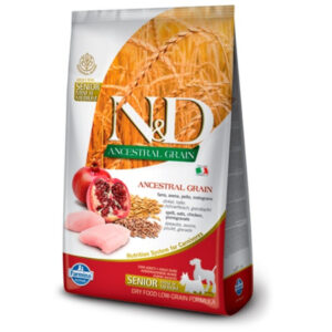 Farmina ND Ancestral Grain Senior Medium Maxi Pollo y Granada 12kg