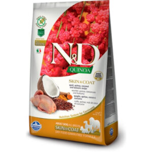 Farmina ND Quinoa Skin Coat Grain Free Codorniz 7kg