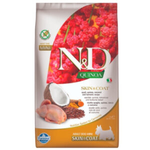 Farmina ND Quinoa Skin Coat Grain Free Mini Codorniz 2.5kg