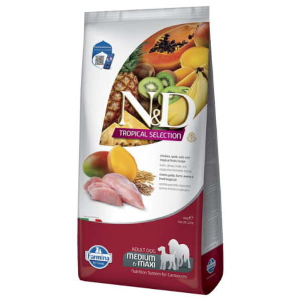 Farmina ND Tropical Selection Adult Medium Maxi Pollo para Perros
