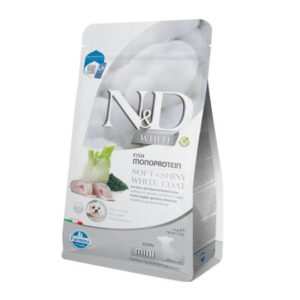 Farmina ND White Grain Free Puppy Mini Lubina y Espirulina para Cachorros 1.5kg