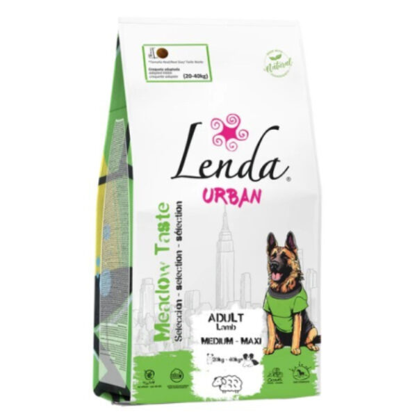 Lenda Urban Adult Medium-Maxi Meadow Taste Cordero para Perros 15kg