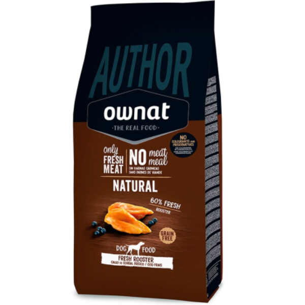 Ownat Author Natural Gallo de Corral Fresco para Perros