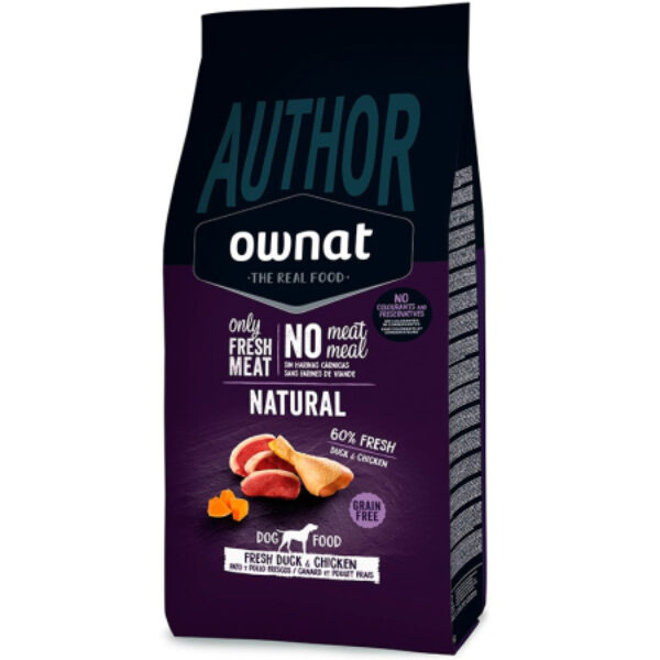 Ownat Author Pato y Pollo Fresco para Perros