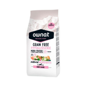 Ownat Grain Free Hypoallergenic Mini Lamb para Perros