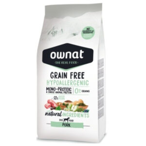 Ownat Grain Free Hypoallergenic Pork Perro 12kg