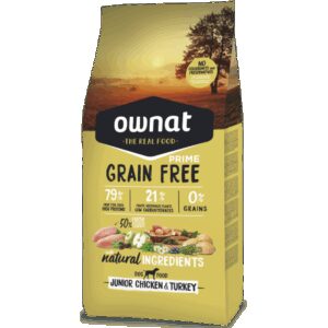 Ownat Grain Free Prime Junior Chicken Turkey Perro 12kg