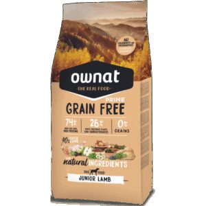 Ownat Grain Free Prime Junior Lamb Perro