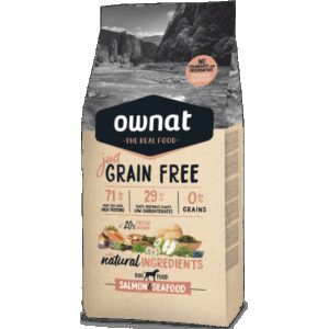 Ownat Just Grain Free Salmon SeaFood Perro