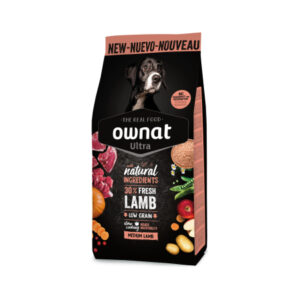 Ownat Ultra Medium Lamb Rice Perro