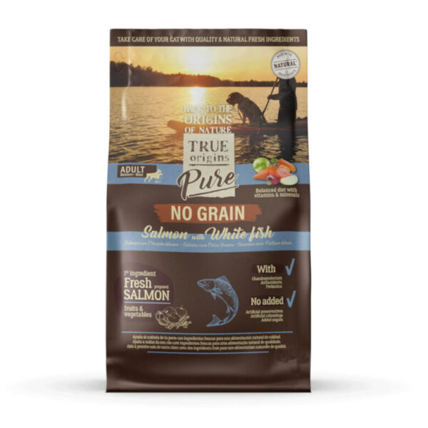 True Origins Pure Salmón pienso para perros 12kg