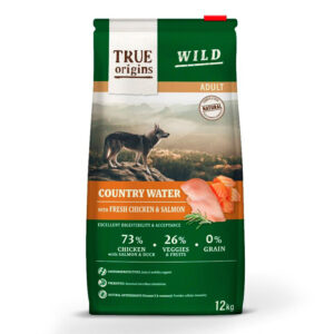 True Origins Wild Adult Country Water Pollo y Salmón pienso para perros 12kg
