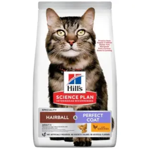 Hills Science Plan Hairball & Perfect Coat Adult Pollo Gatos 7kg
