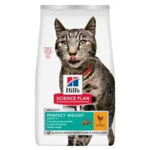 Hills Science Plan Perfect Weight Adult Pollo Gatos 2.5kg