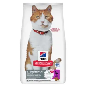 Hills Science Plan Sterilised Adult Pato Gatos 3kg