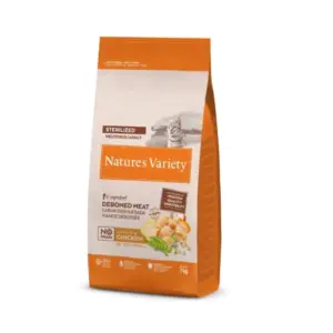 Natures Variety Sterilized No Grain Pollo Adult Gatos 7kg