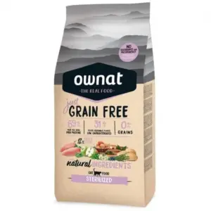 Ownat Just Grain Free Adult Chicken Gato 3kg