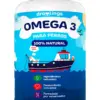 botella de omega 3 con 150 capsulas de la marca droolings